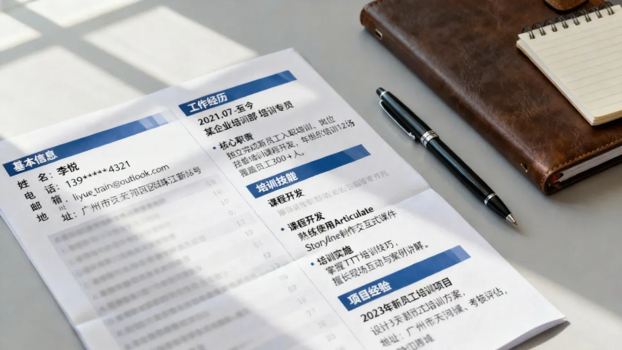 培训专员简历怎么写,培训专员简历范文模板有哪些-图1 培训专员简历怎么写,培训专员简历范文模板有哪些-图1