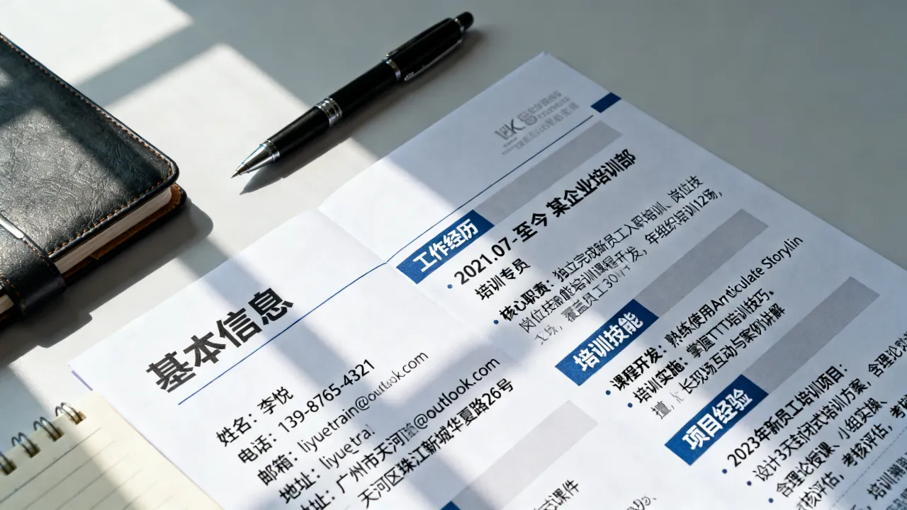 培训专员简历怎么写,培训专员简历范文模板有哪些-图3 培训专员简历怎么写,培训专员简历范文模板有哪些-图3