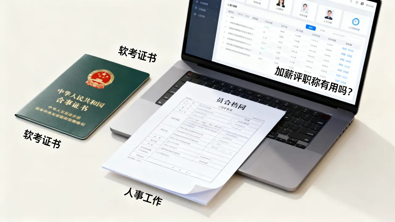 人事考软考有什么用?软考证书对人事工作加薪评职称有用吗?-图1 人事考软考有什么用?软考证书对人事工作加薪评职称有用吗?-图1