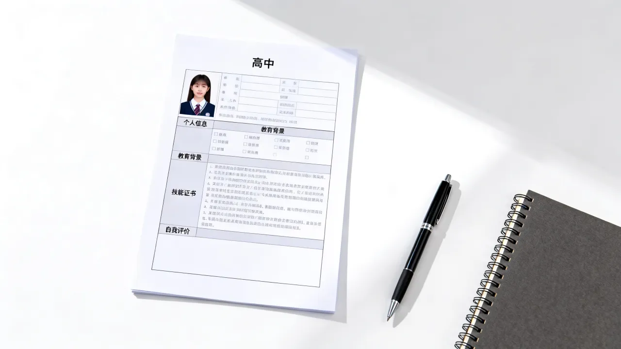 高中求职简历怎么写？无经验应届生模板范文大全-图3