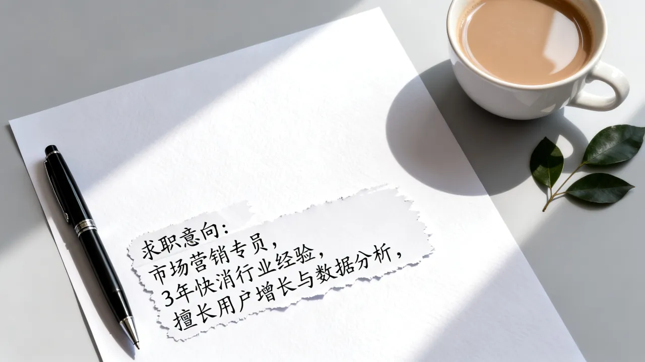 简历工作目标怎么写?求职意向简短范文精选-图1 简历工作目标怎么写?求职意向简短范文精选-图1