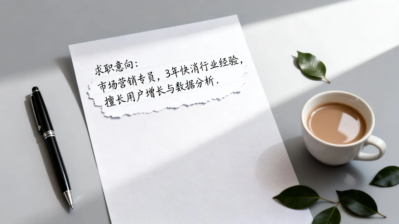 简历工作目标怎么写?求职意向简短范文精选-图2 简历工作目标怎么写?求职意向简短范文精选-图2
