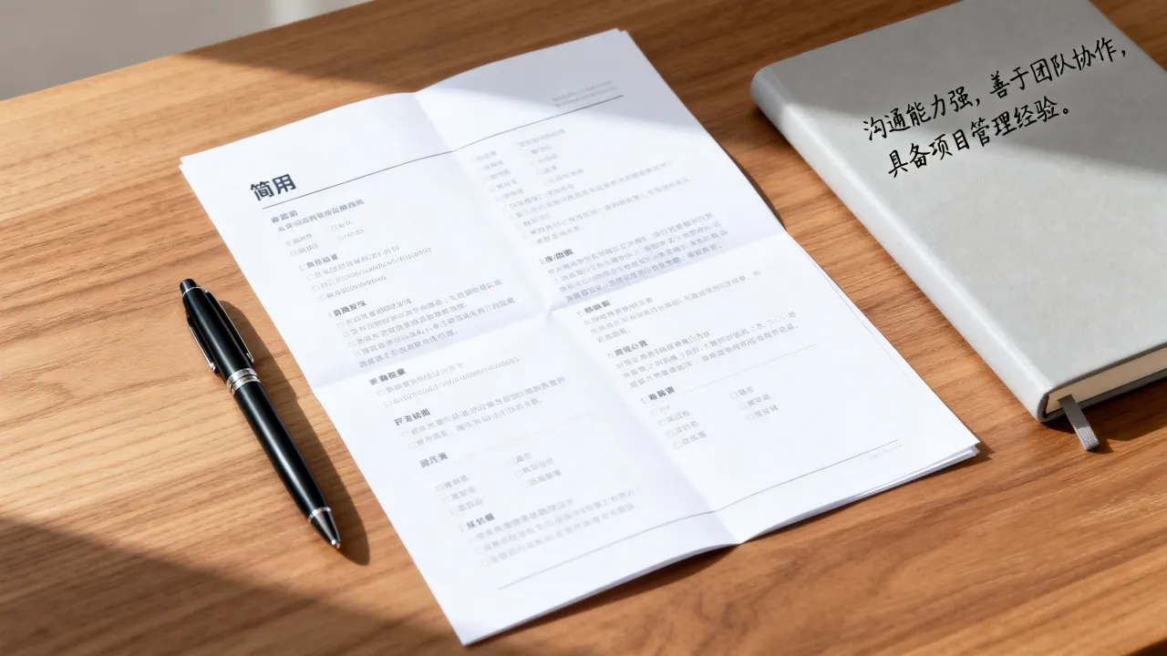 个人检历怎么写？求职简历自我评价范文