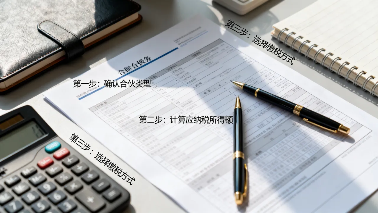 合伙企业如何缴税?,合伙企业缴税具体怎么操作流程-图1 合伙企业如何缴税?,合伙企业缴税具体怎么操作流程-图1