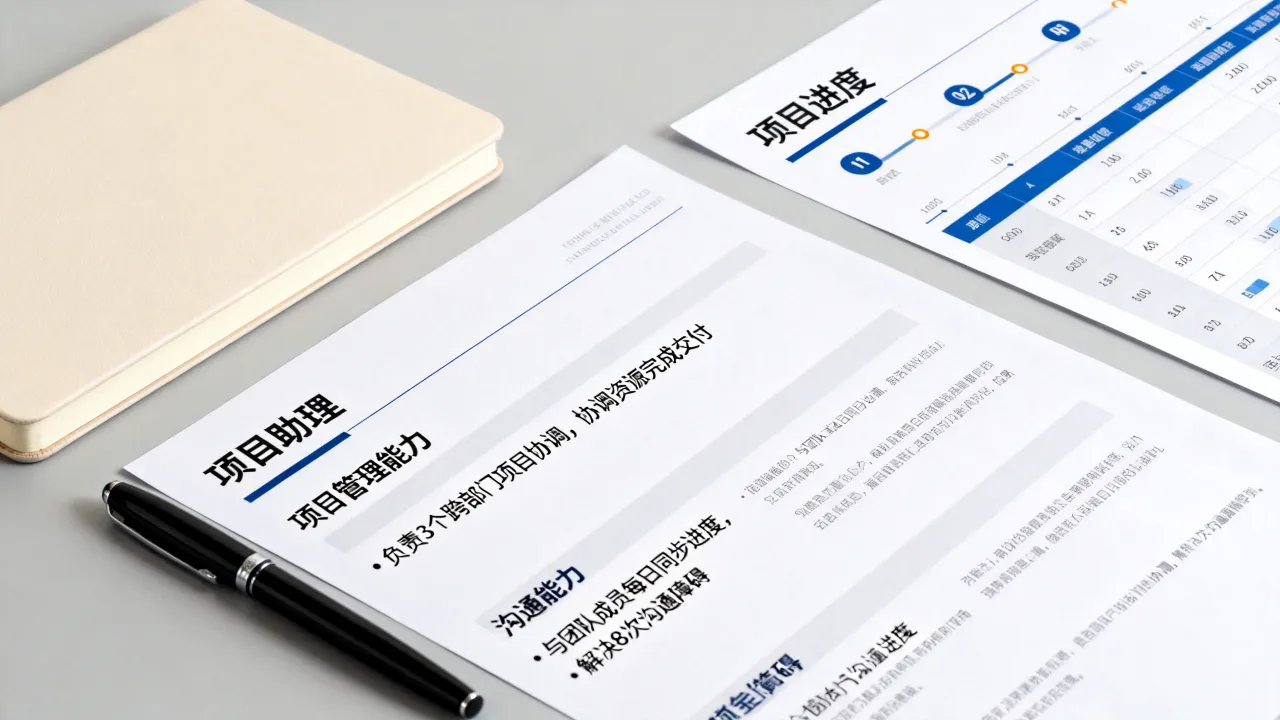 项目助理简历怎么写,如何在简历中体现项目管理能力?-图2 项目助理简历怎么写,如何在简历中体现项目管理能力?-图2