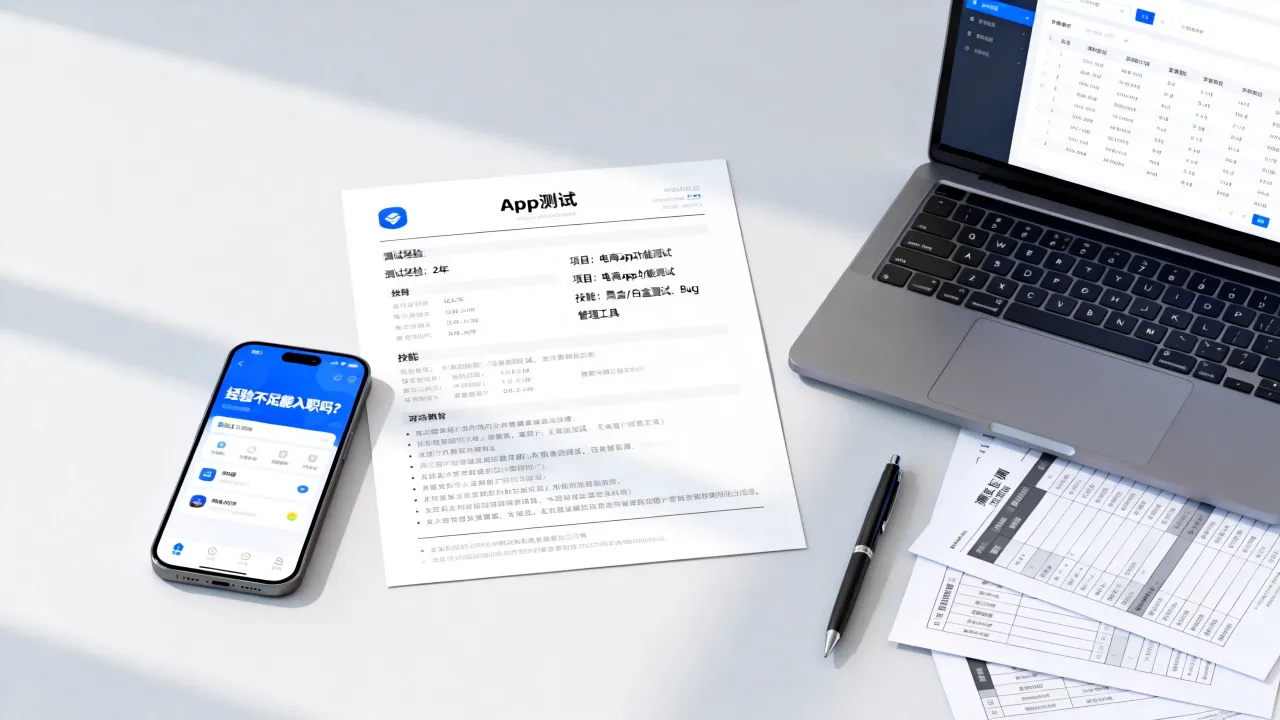 app测试简历怎么写,经验不足能入职吗?-图1 app测试简历怎么写,经验不足能入职吗?-图1