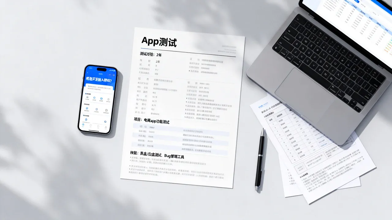 app测试简历怎么写,经验不足能入职吗?-图2 app测试简历怎么写,经验不足能入职吗?-图2