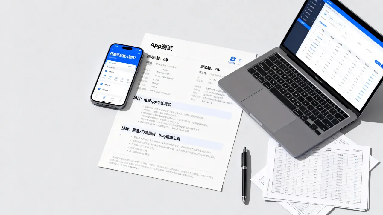 app测试简历怎么写,经验不足能入职吗?-图3 app测试简历怎么写,经验不足能入职吗?-图3