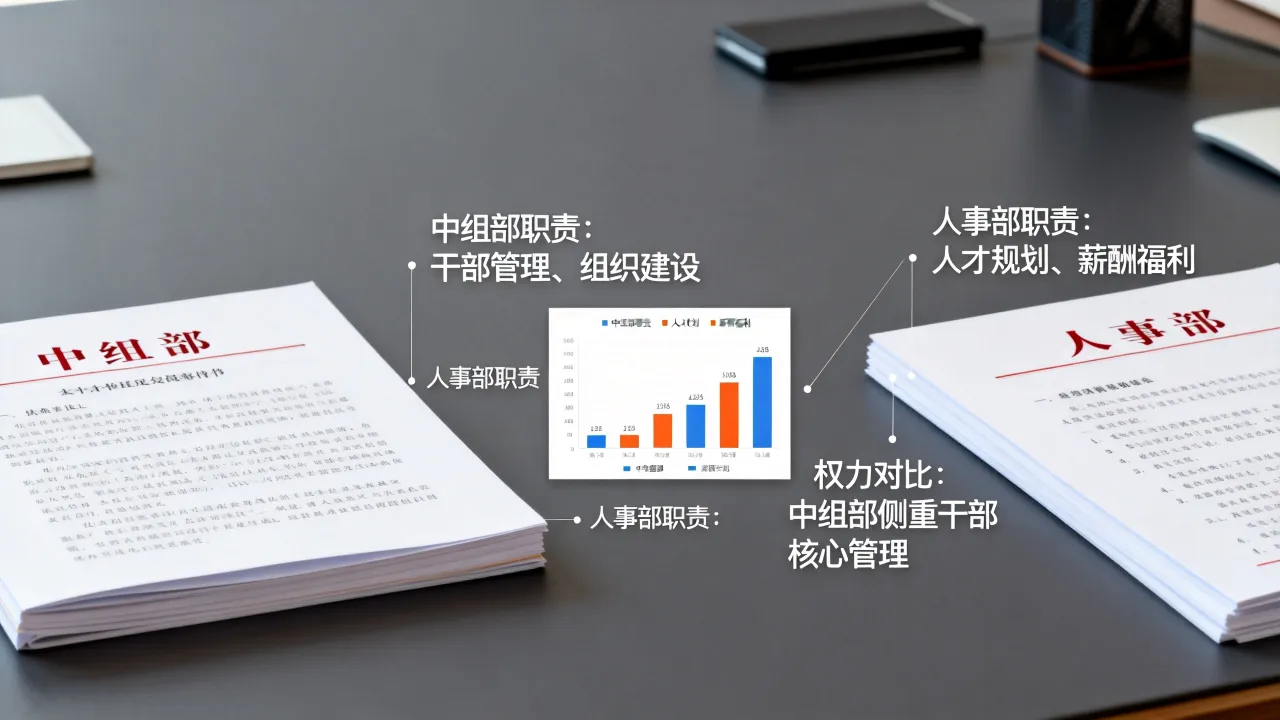 中组部和人事部有什么区别,中组部和人事部哪个权力大-图2 中组部和人事部有什么区别,中组部和人事部哪个权力大-图2