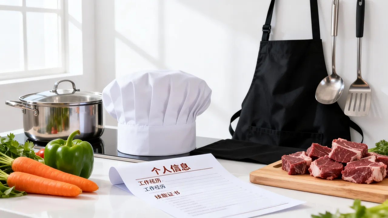 怎么写厨师简历模板?厨师简历模板怎么写才吸引人?-图1 怎么写厨师简历模板?厨师简历模板怎么写才吸引人?-图1