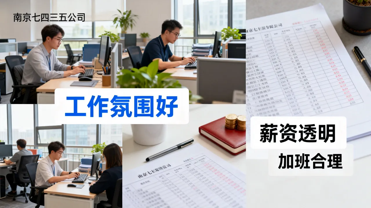 南京七四二五怎么样,员工真实评价和薪资待遇如何?-图2 南京七四二五怎么样,员工真实评价和薪资待遇如何?-图2