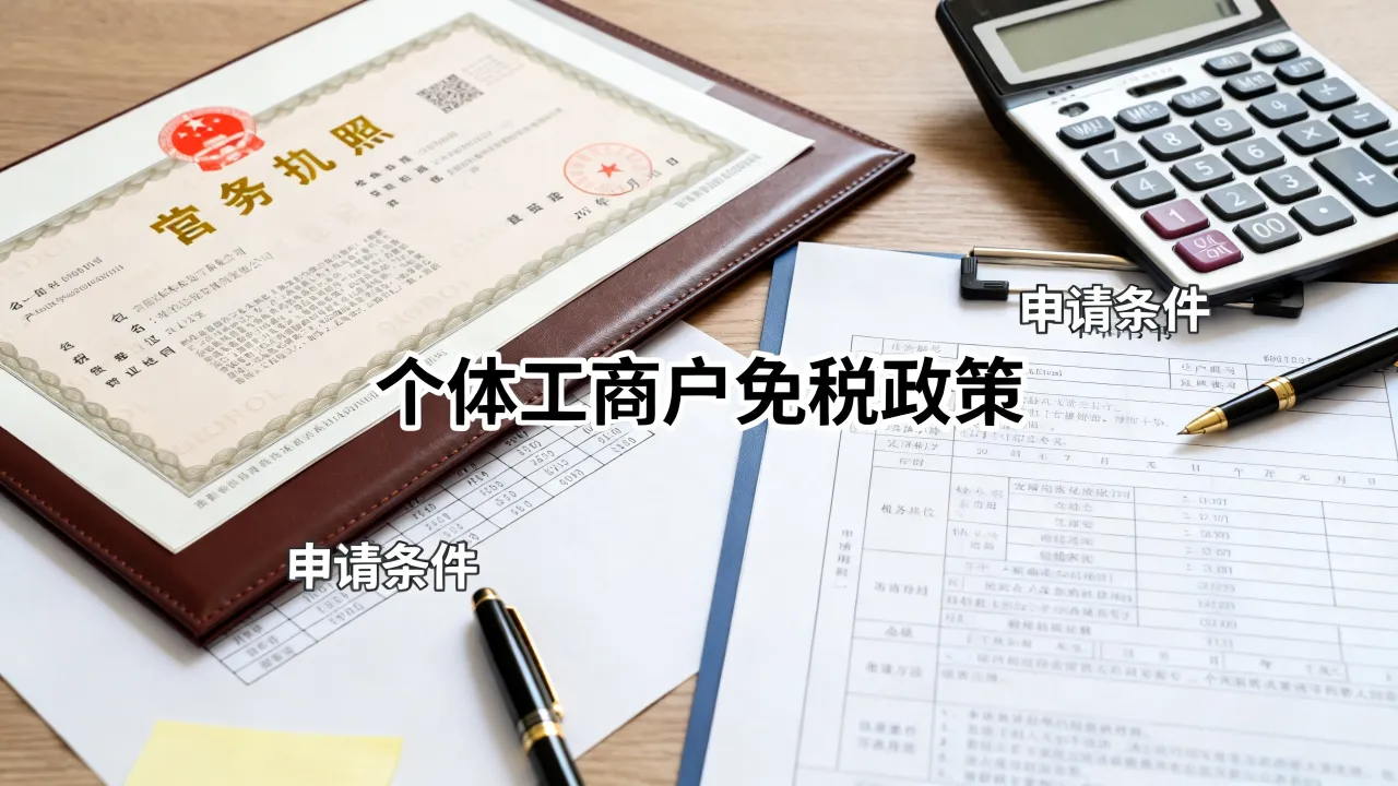 个体工商如何免税,个体户免税申请条件是什么-图1 个体工商如何免税,个体户免税申请条件是什么-图1