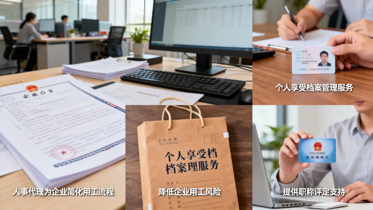 人事代理有什么作用，人事代理对企业和个人有哪些好处？-图1