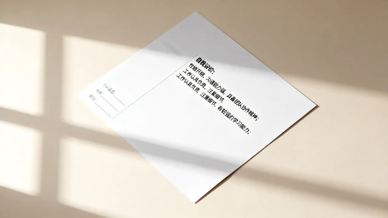 自我评价怎么写简历?简历自我评价简短精辟范文模板-图1 自我评价怎么写简历?简历自我评价简短精辟范文模板-图1