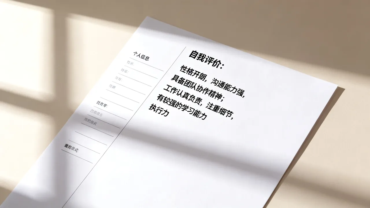 自我评价怎么写简历?简历自我评价简短精辟范文模板-图3 自我评价怎么写简历?简历自我评价简短精辟范文模板-图3