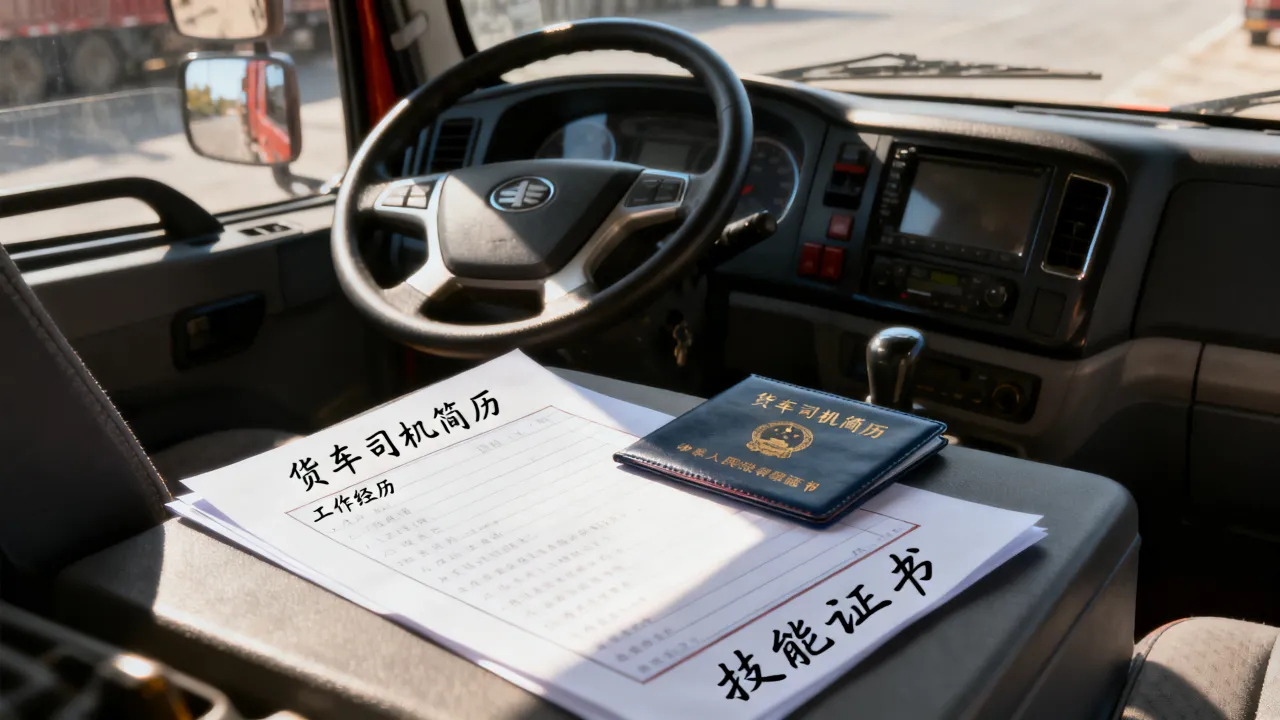 货车司机简历怎么写,货车司机简历模板范文怎么找?-图2 货车司机简历怎么写,货车司机简历模板范文怎么找?-图2