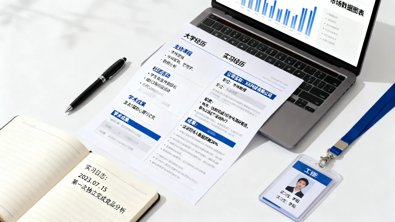 简历大学经历怎么写,大学期间实习经历怎么写-图1 简历大学经历怎么写,大学期间实习经历怎么写-图1