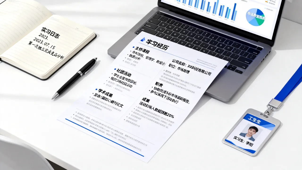 简历大学经历怎么写,大学期间实习经历怎么写-图3 简历大学经历怎么写,大学期间实习经历怎么写-图3