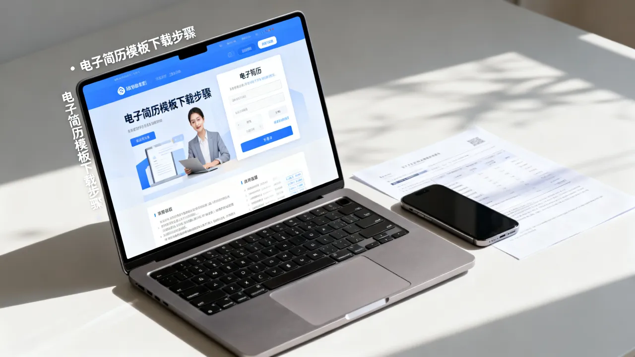 电子简历模板怎么下载？免费电子简历模板哪里可以下载？-图2