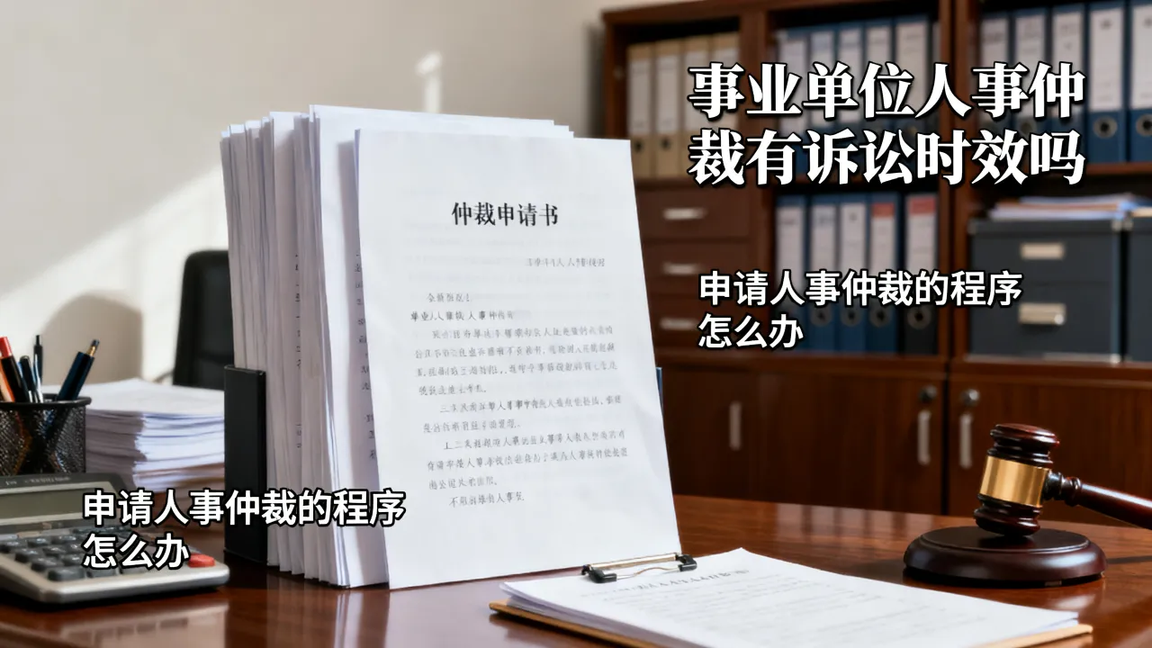 事业单位人事仲裁有诉讼时效吗,申请人事仲裁的程序怎么办-图2 事业单位人事仲裁有诉讼时效吗,申请人事仲裁的程序怎么办-图2