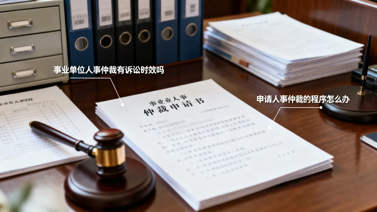 事业单位人事仲裁有诉讼时效吗,申请人事仲裁的程序怎么办-图3 事业单位人事仲裁有诉讼时效吗,申请人事仲裁的程序怎么办-图3