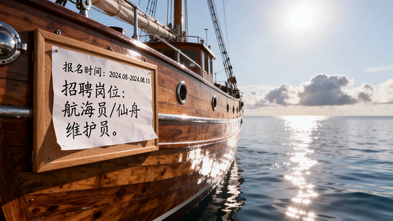 海上仙舟招聘怎么报名?海上仙舟招聘要求条件及报名入口在哪