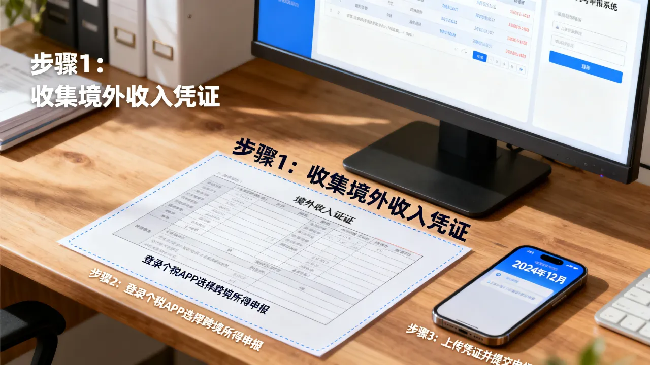 境外收入如何纳税,个人跨境所得申报流程详解-图3 境外收入如何纳税,个人跨境所得申报流程详解-图3