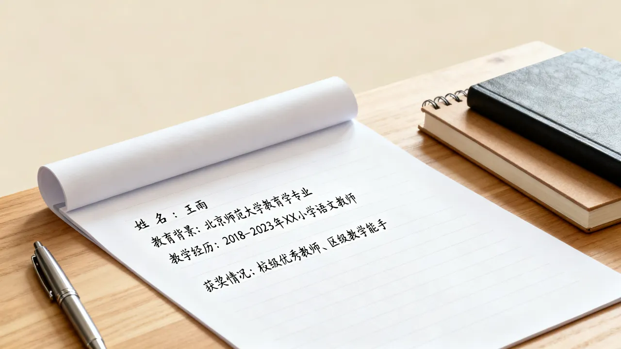 教师主要简历怎么写,教师简历主要写什么内容-图2 教师主要简历怎么写,教师简历主要写什么内容-图2