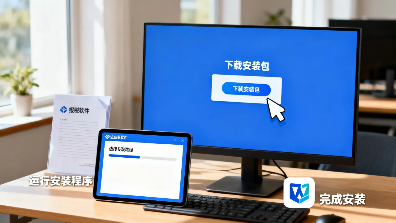 如何安装报税软件?报税软件怎么安装步骤教程-图1 如何安装报税软件?报税软件怎么安装步骤教程-图1