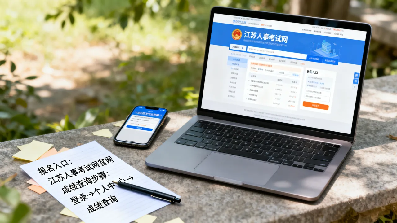 江苏人事考试网怎么进?报名入口在哪,成绩查询步骤-图1 江苏人事考试网怎么进?报名入口在哪,成绩查询步骤-图1