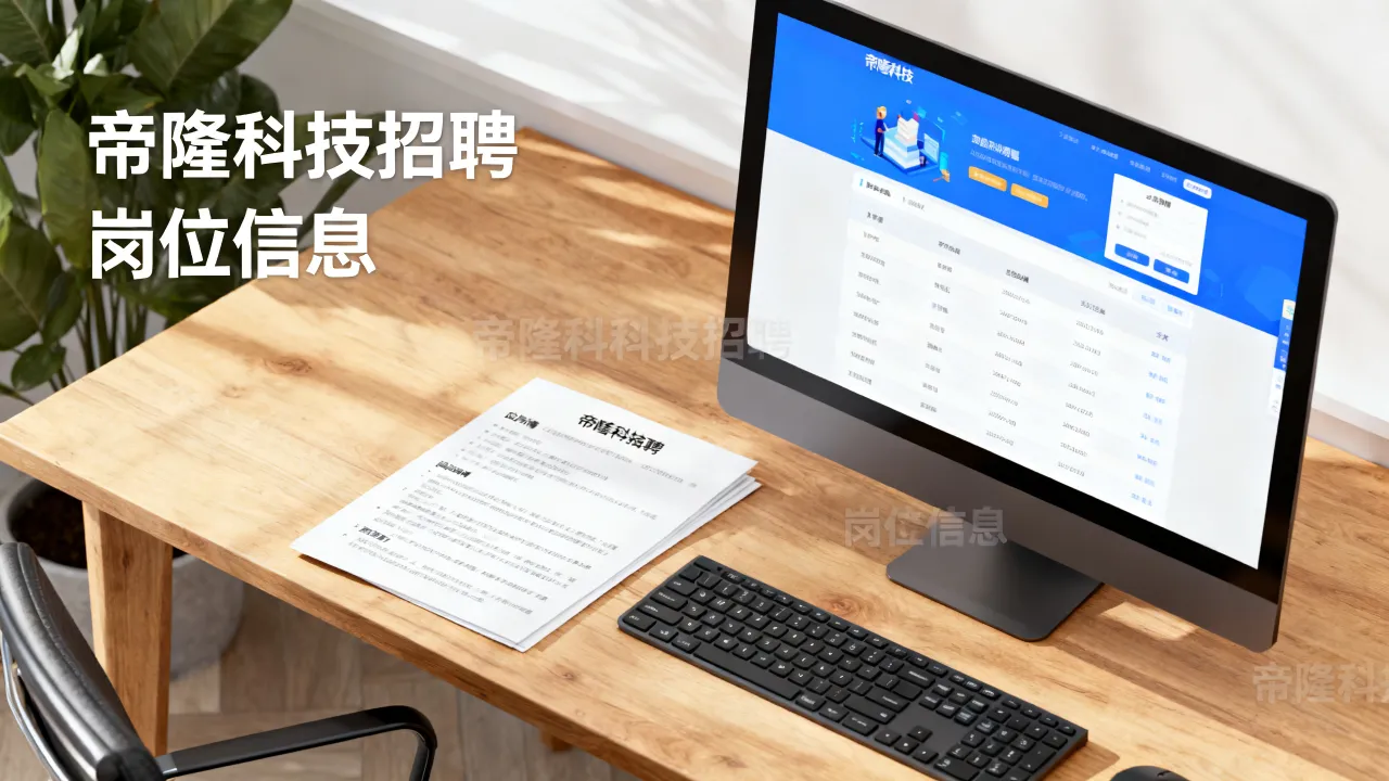 帝隆科技招聘怎么样?招聘信息在哪看-图3 帝隆科技招聘怎么样?招聘信息在哪看-图3