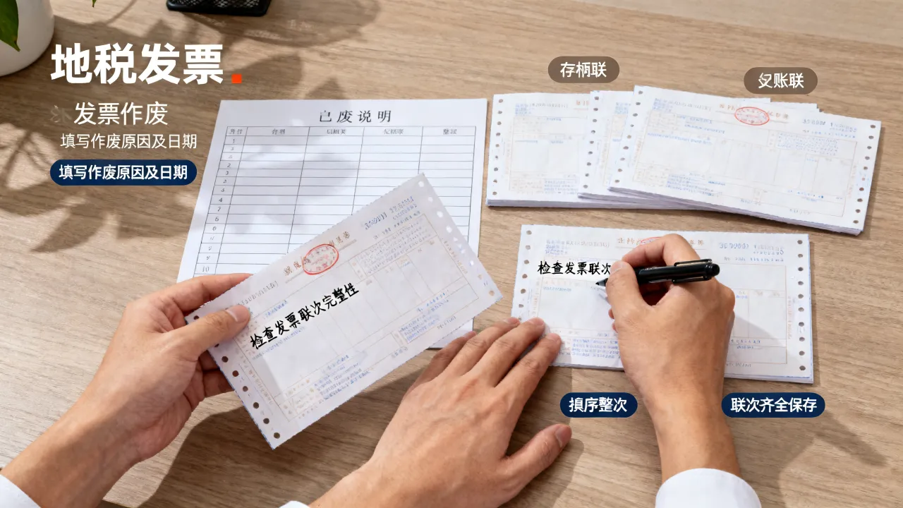 地税发票如何作废?作废流程步骤详解-图2 地税发票如何作废?作废流程步骤详解-图2