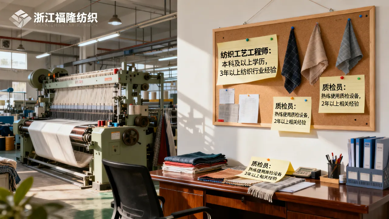 浙江福隆纺织招聘信息有哪些,浙江福隆纺织招聘岗位要求是什么?-图1 浙江福隆纺织招聘信息有哪些,浙江福隆纺织招聘岗位要求是什么?-图1