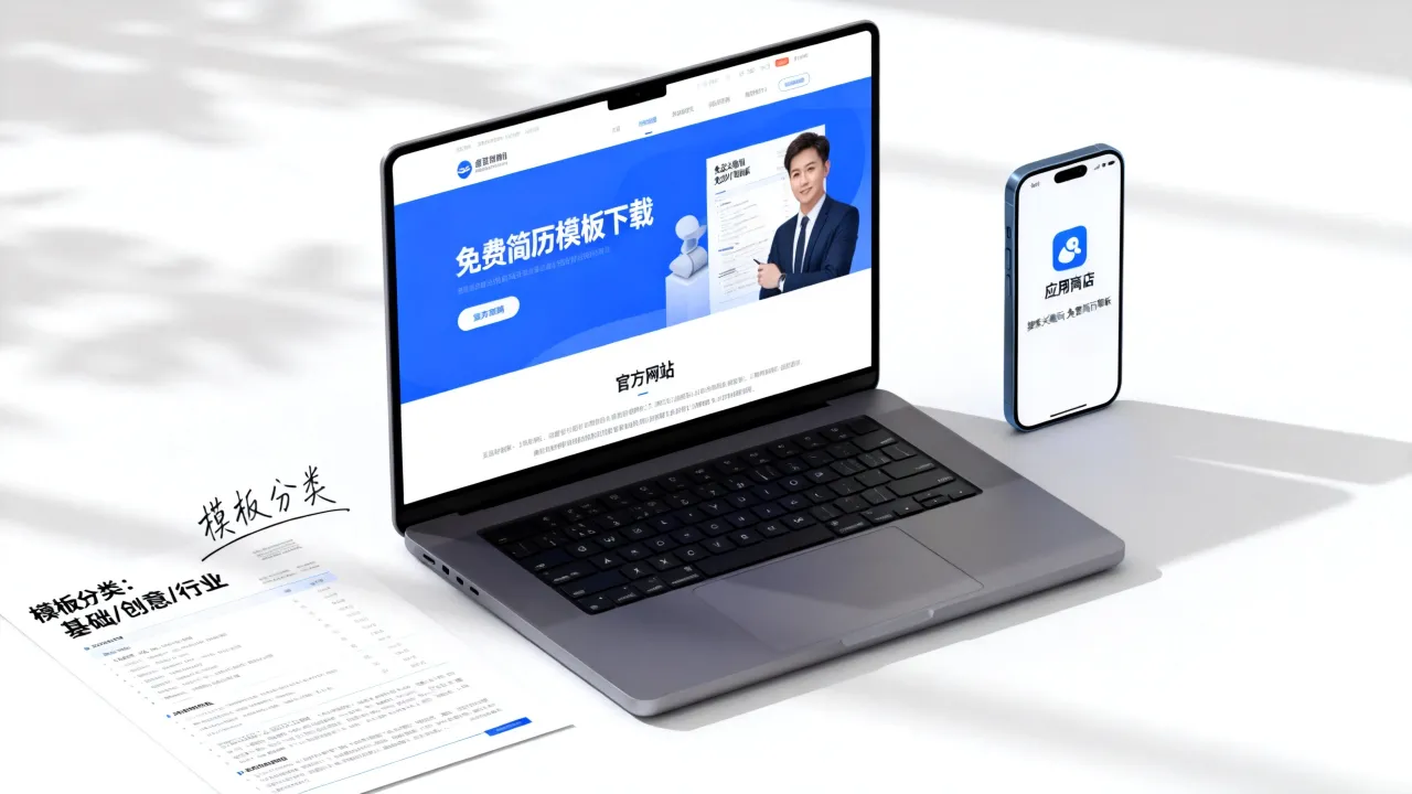 怎么下载免费简历模版?免费简历模板下载去哪里找?