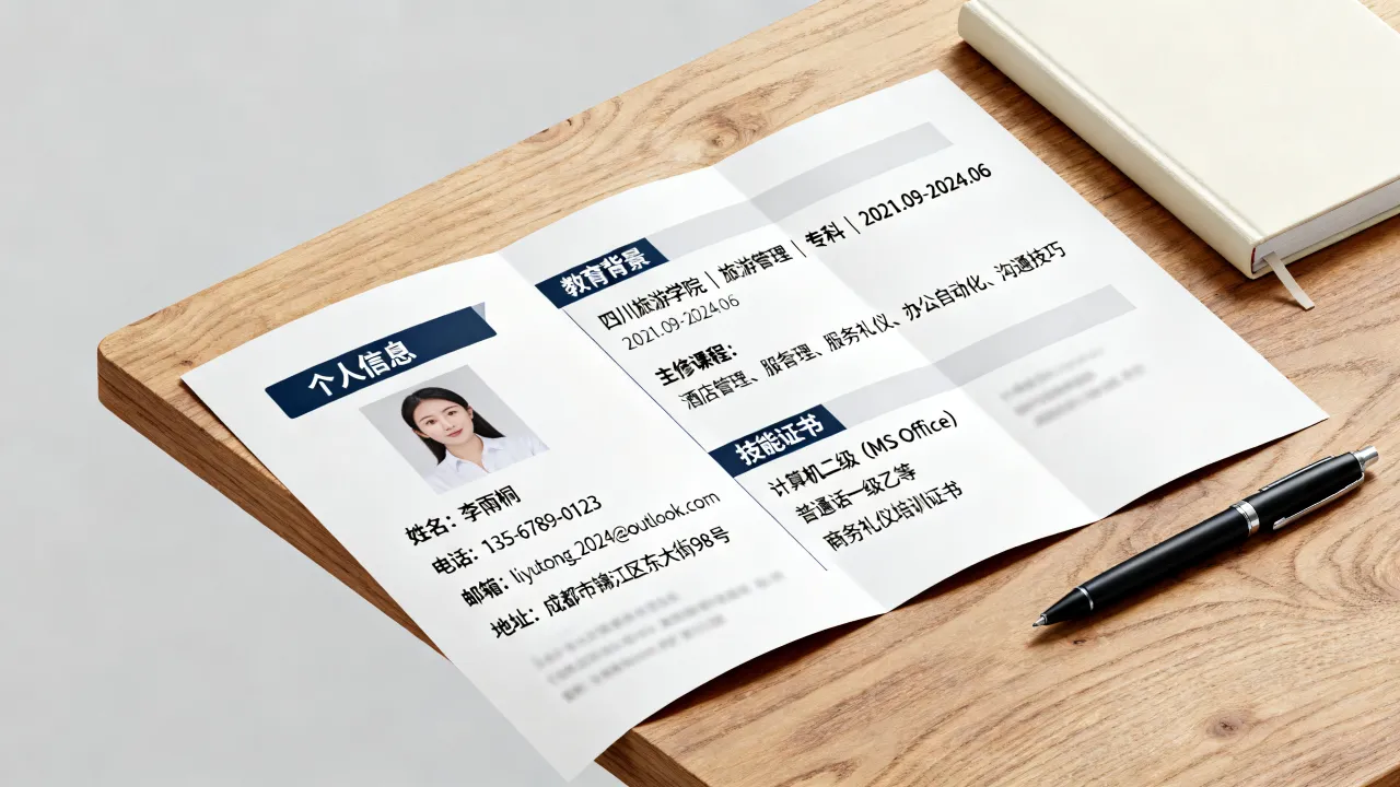 前台工作简历怎么写,没有任何工作经验怎么写才好?-图2 前台工作简历怎么写,没有任何工作经验怎么写才好?-图2