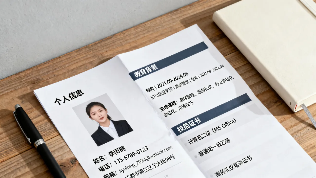 前台工作简历怎么写,没有任何工作经验怎么写才好?-图3 前台工作简历怎么写,没有任何工作经验怎么写才好?-图3