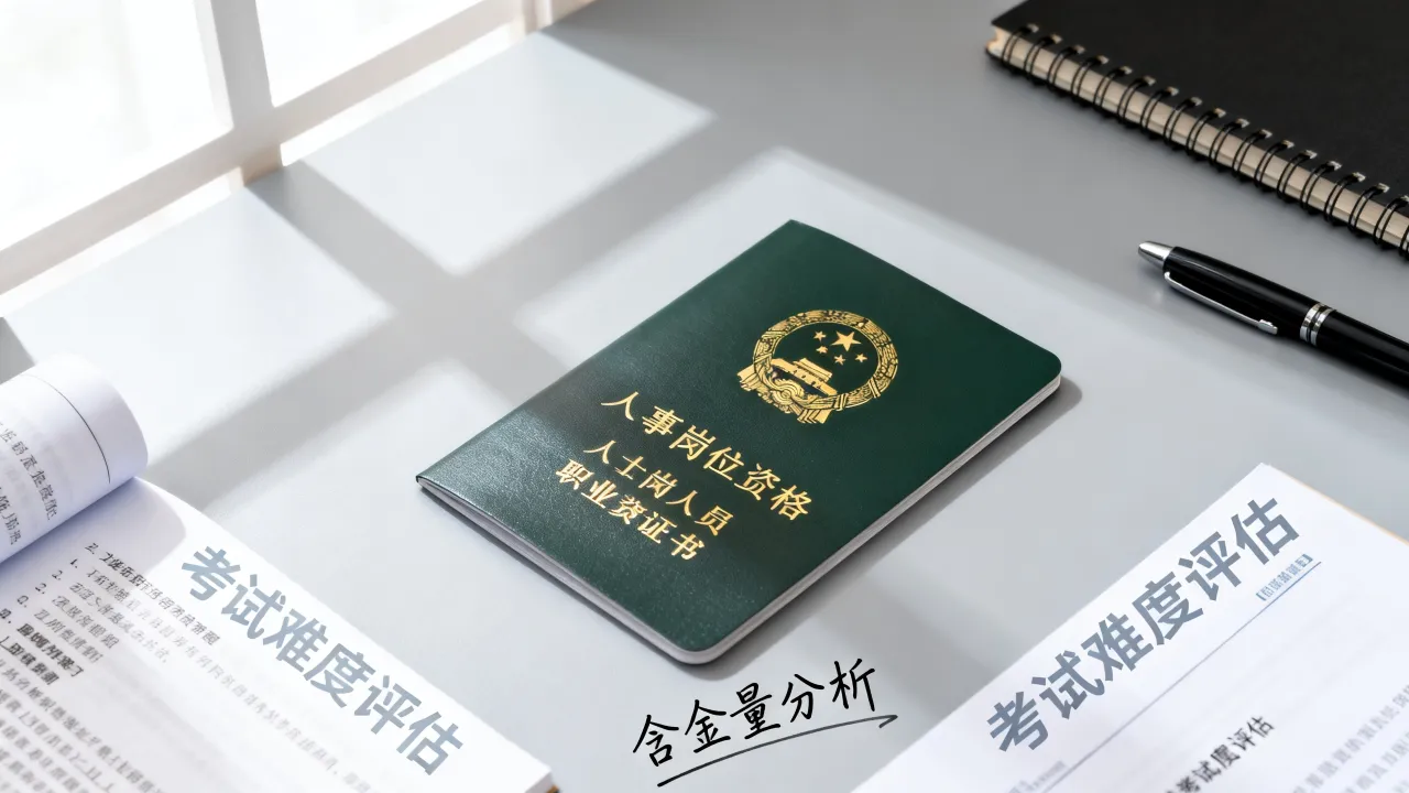 人事岗位资格证书含金量高吗,考试难度大不大?-图2 人事岗位资格证书含金量高吗,考试难度大不大?-图2