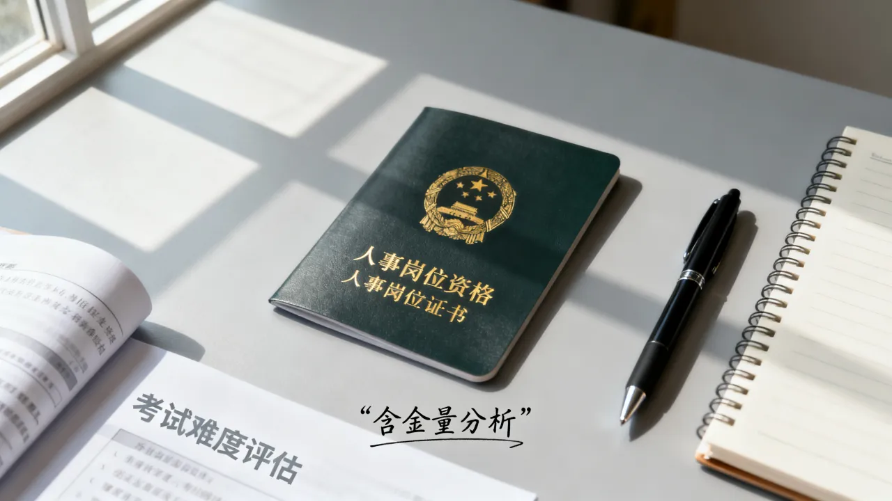 人事岗位资格证书含金量高吗,考试难度大不大?-图3 人事岗位资格证书含金量高吗,考试难度大不大?-图3
