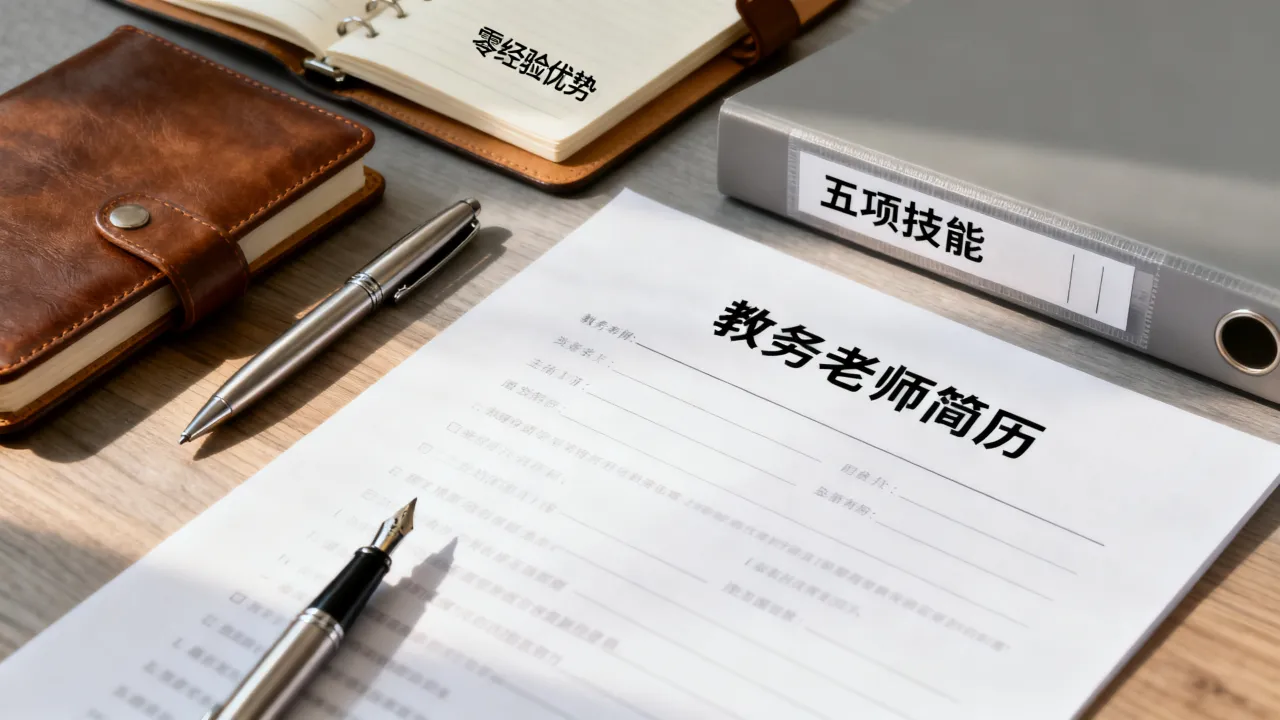 教务老师简历怎么写?零经验如何突出优势,招聘官最看重的五项技能-图1 教务老师简历怎么写?零经验如何突出优势,招聘官最看重的五项技能-图1