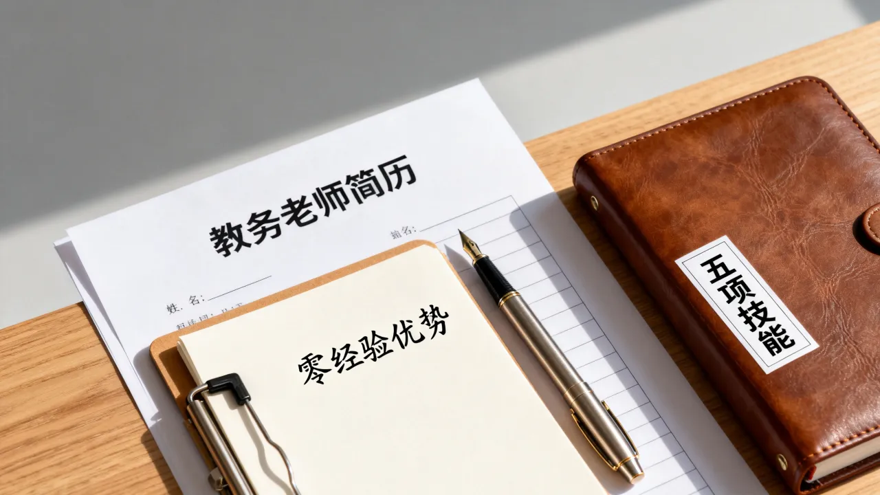 教务老师简历怎么写?零经验如何突出优势,招聘官最看重的五项技能-图3 教务老师简历怎么写?零经验如何突出优势,招聘官最看重的五项技能-图3
