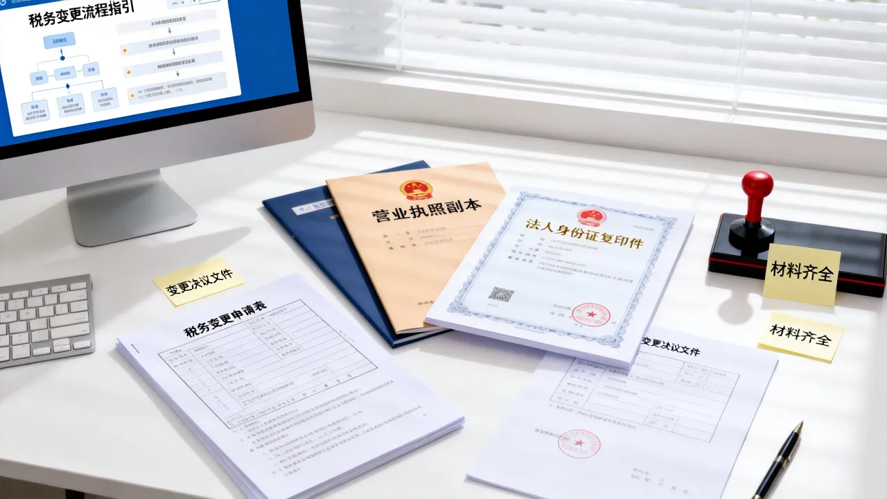 如何办理税务变更,税务变更需要什么材料和流程?-图1 如何办理税务变更,税务变更需要什么材料和流程?-图1