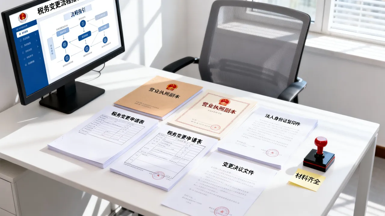如何办理税务变更,税务变更需要什么材料和流程?-图2 如何办理税务变更,税务变更需要什么材料和流程?-图2