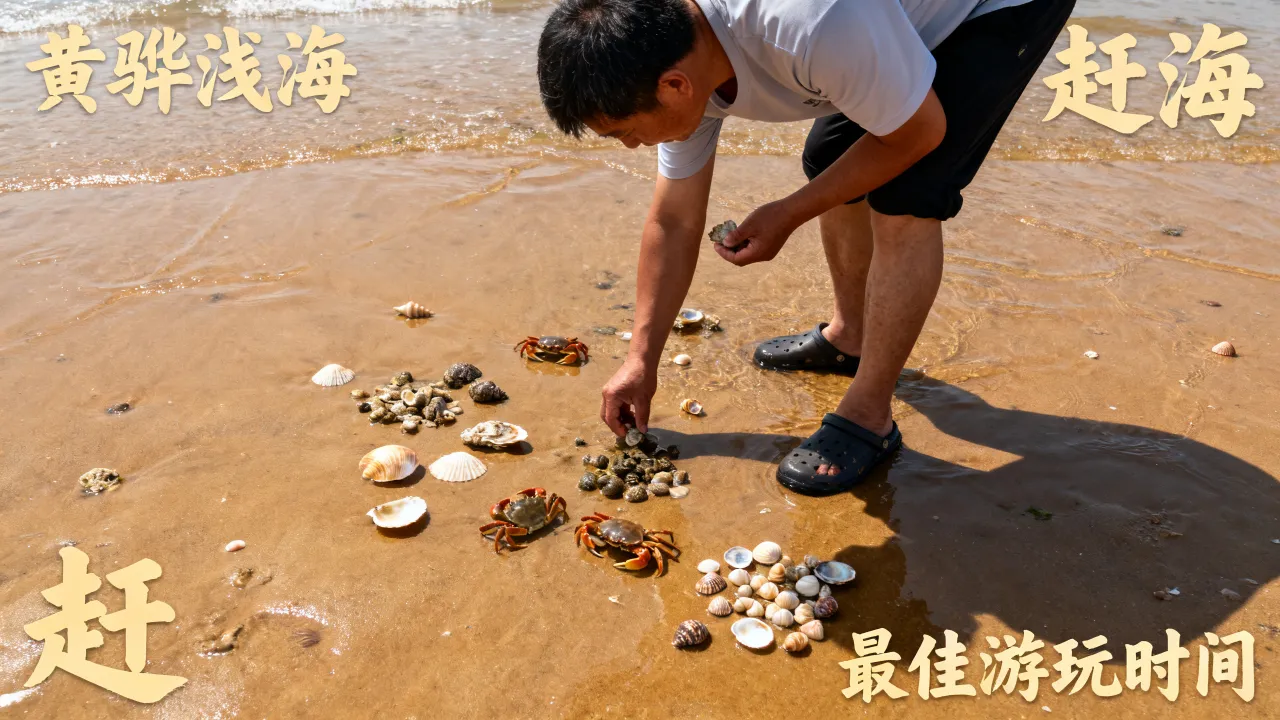黄骅浅海怎么样?赶海好玩吗,黄骅浅海最佳游玩时间-图1 黄骅浅海怎么样?赶海好玩吗,黄骅浅海最佳游玩时间-图1