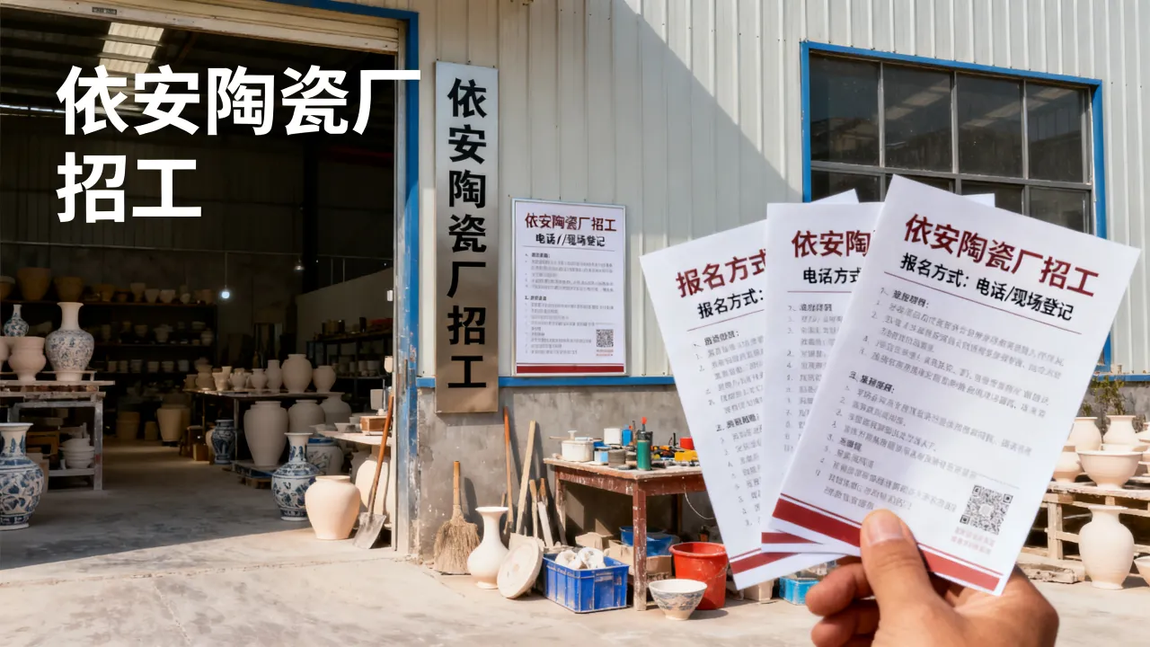 依安陶瓷厂招工最新招聘信息在哪里，怎么报名-图1