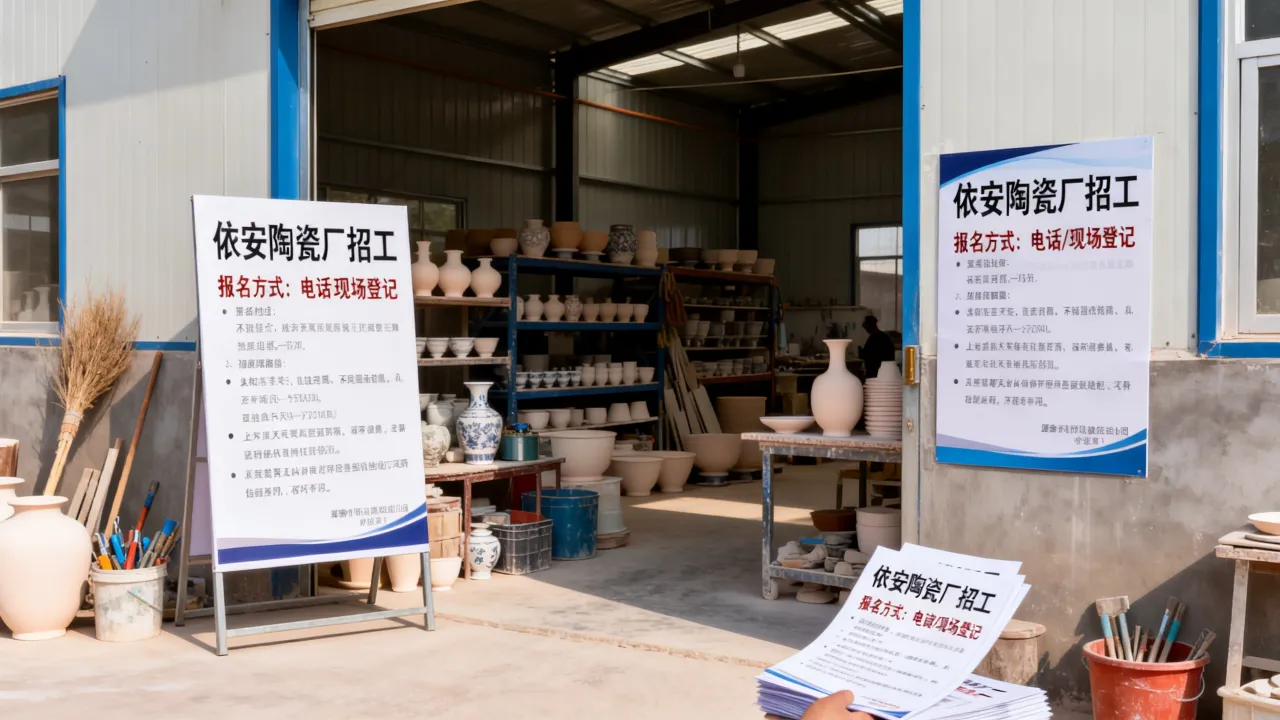 依安陶瓷厂招工最新招聘信息在哪里，怎么报名-图2