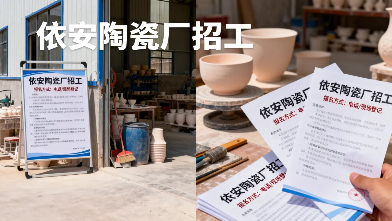 依安陶瓷厂招工最新招聘信息在哪里，怎么报名-图3