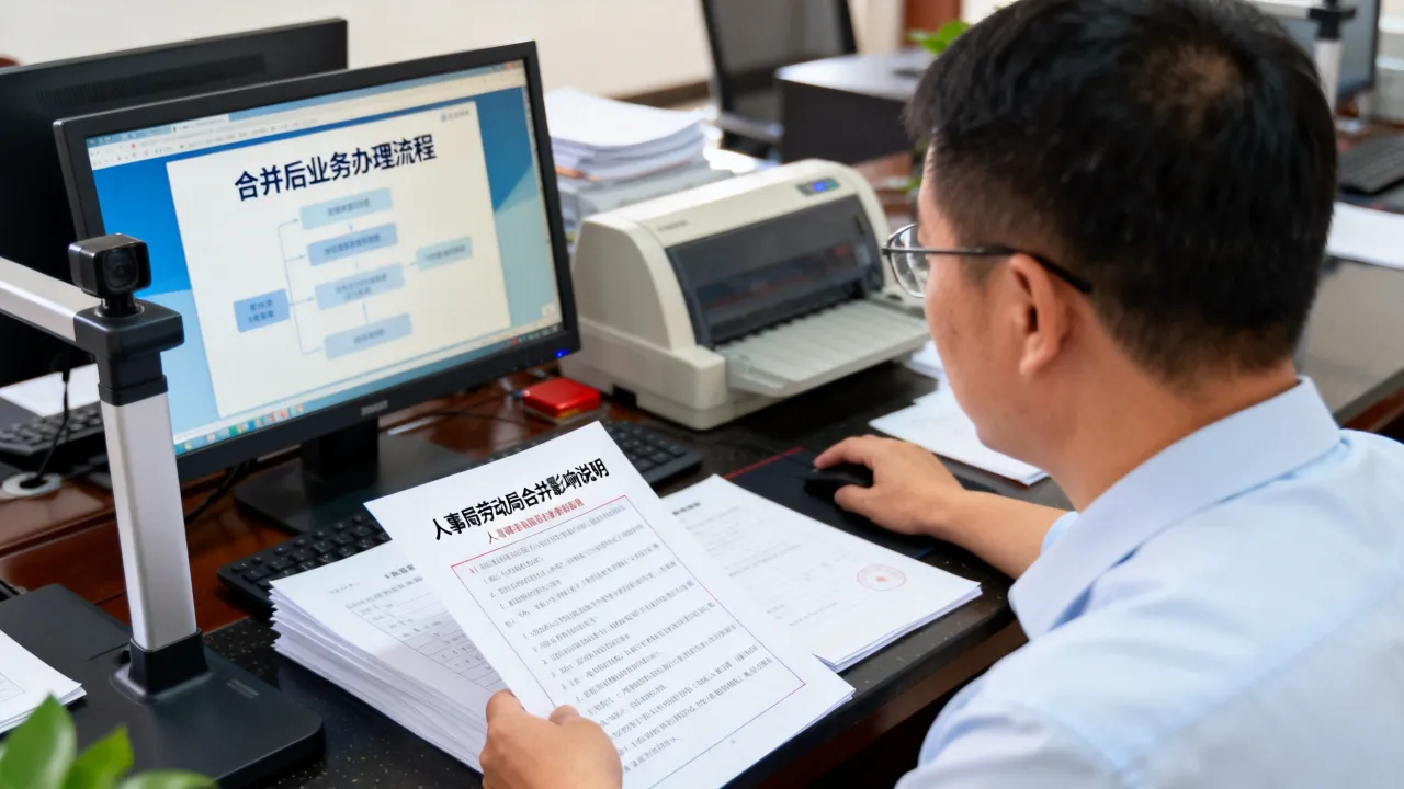 人事局劳动局合并后有什么影响,合并后如何办理相关业务?-图1 人事局劳动局合并后有什么影响,合并后如何办理相关业务?-图1