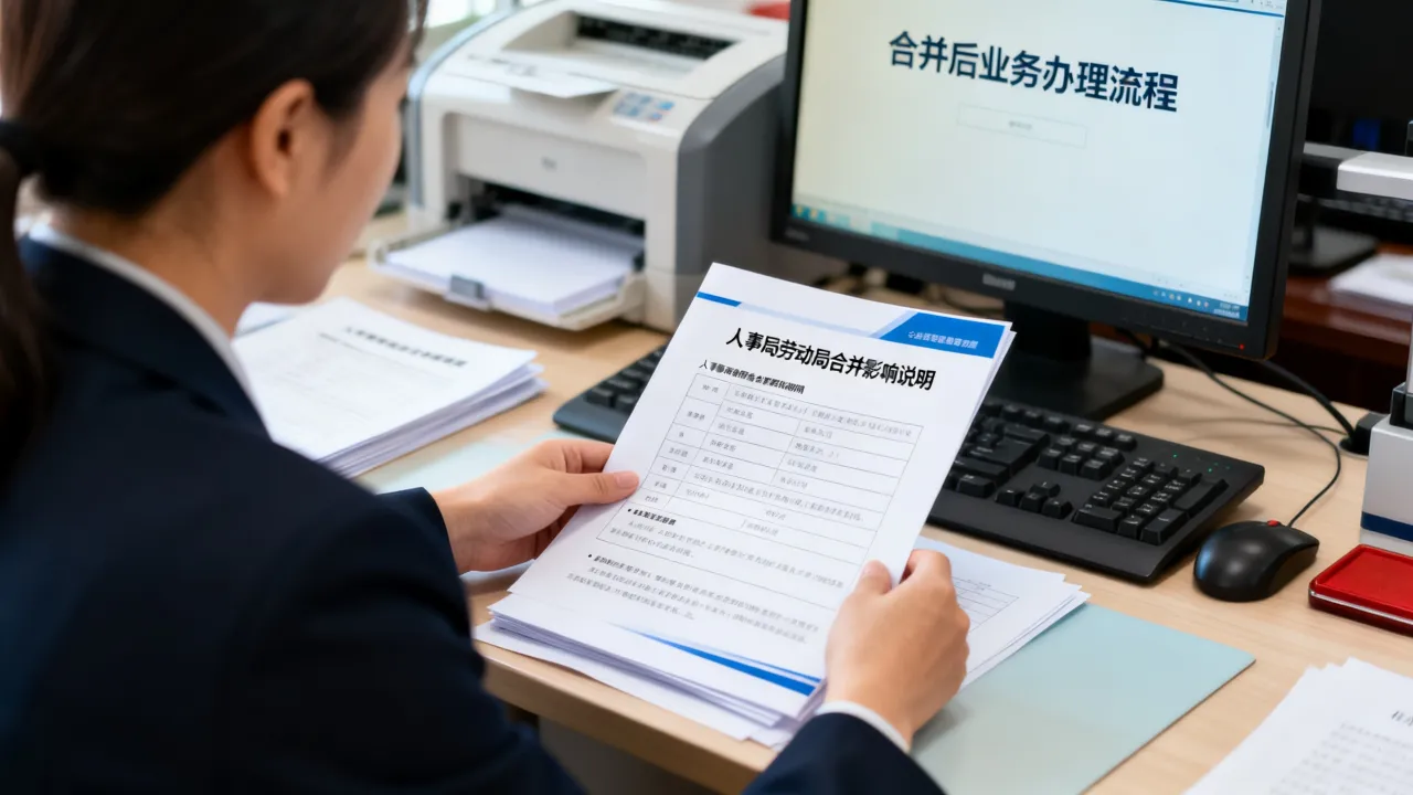人事局劳动局合并后有什么影响,合并后如何办理相关业务?-图2 人事局劳动局合并后有什么影响,合并后如何办理相关业务?-图2