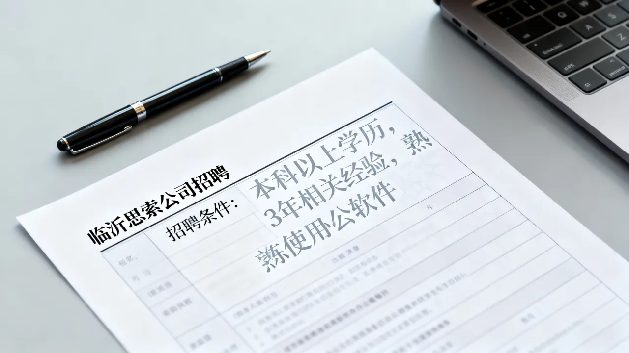 临沂思索公司招聘怎么样,临沂思索公司招聘条件有哪些-图1 临沂思索公司招聘怎么样,临沂思索公司招聘条件有哪些-图1
