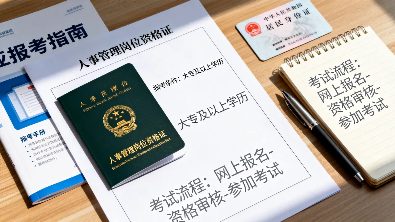 人事管理岗位资格证怎么考?报考条件是什么?-图1 人事管理岗位资格证怎么考?报考条件是什么?-图1